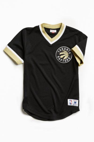 Mitchell & Ness Mitchell & Ness Nba Toronto Raptors Mesh V-neck Top