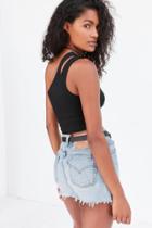 Urban Outfitters Silence + Noise One Shoulder Cropped Top