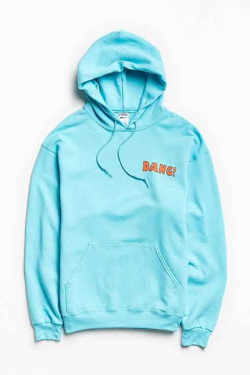 Urban Outfitters Mac Miller Dang! Hoodie Sweatshirt,turquoise,xl