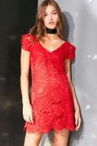 Urban Outfitters Bb Dakota Jacqueline Floral Lace Mini Dress