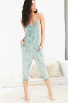 Urban Outfitters Out From Under Crushed Velvet Coolin' It Jumpsuit
