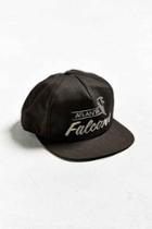 Urban Outfitters Vintage Atlanta Falcons Snapback Hat,dark Grey,one Size