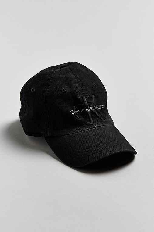 Urban Outfitters Calvin Klein Baseball Hat,black,one Size