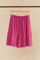 Urban Outfitters Vintage Fuchsia Sequin Short