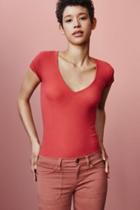 Urban Outfitters Out From Under Slim V-neck Tee