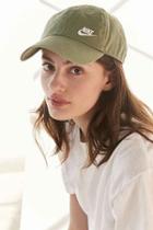 Urban Outfitters Nike Twill H86 Baseball Hat,olive,one Size