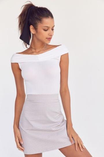 Silence + Noise Triss Off-the-shoulder Top