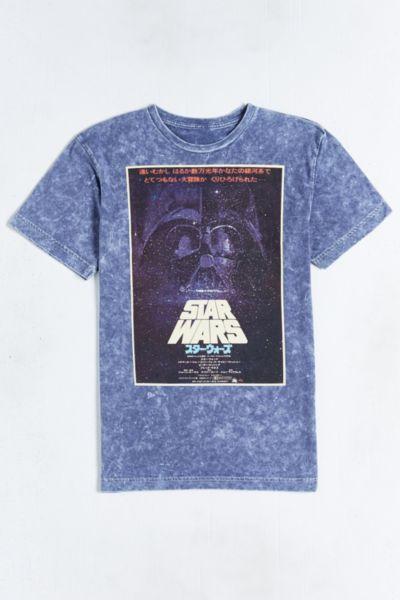 Urban Outfitters Star Wars Poster Mineral Wash Tee