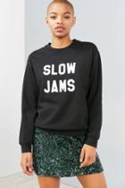Urban Outfitters Sub Urban Riot Slow Jams Pullover Sweatshirt