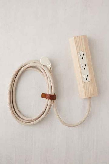 Urban Outfitters Most Modest Niko Power Pendant,white,one Size