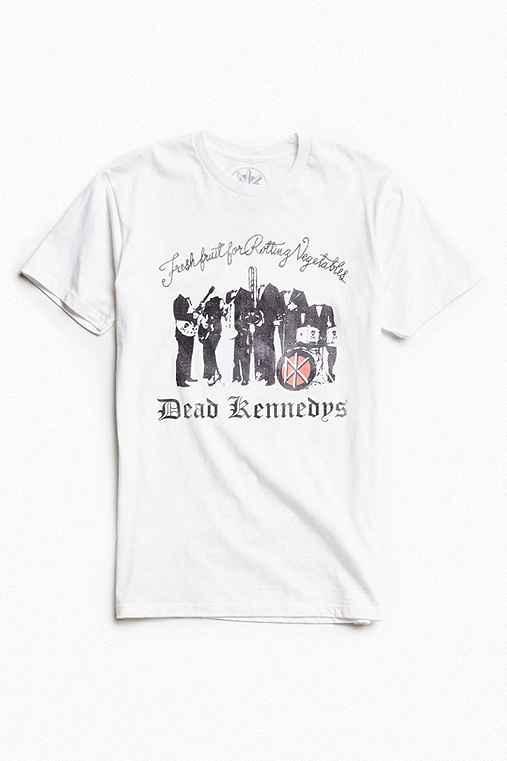 Urban Outfitters Dead Kennedys Fresh Fruit Tee,white,m