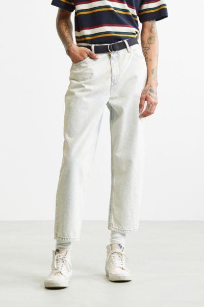 Bdg Super Acid Wash Straight Cropped Jean