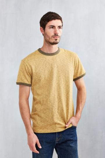 Cpo Plated Slub Ringer Tee