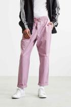 Urban Outfitters Uo Parker Elastic Waist Pant,rose,m