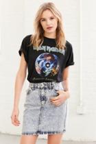 Urban Outfitters Bdg Star Party Embellished Denim Mini Skirt