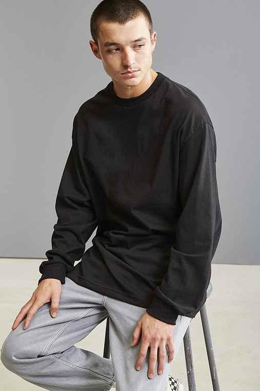 Urban Outfitters Alstyle Long Sleeve Tee,black,m