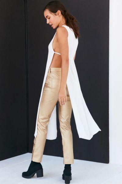 Silence + Noise Sassy Side-split Maxi Tank Top