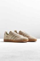 Urban Outfitters Adidas Gazelle Gum Sole Sneaker,taupe,10