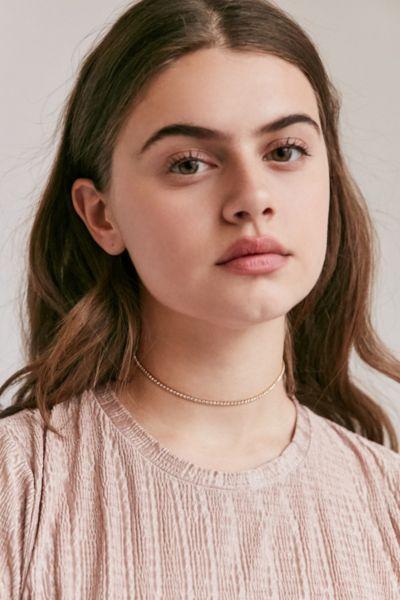 Urban Outfitters Cami Delicate Rhinestone Choker Necklace