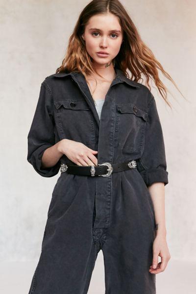 Urban Outfitters Floral Western Belt