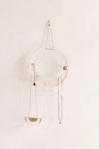 Urban Outfitters Acrylic Circle Hanging Jewelry Storage