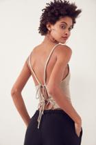 Silence + Noise Johnny Tie-back Tank Top