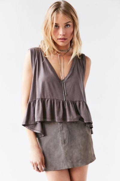 Urban Outfitters Truly Madly Deeply Josephine Babydoll Tank Top