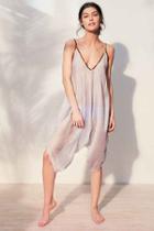 Urban Outfitters Without Walls Seersucker Romper Coverup,sky,l