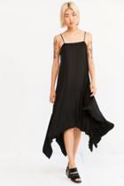 Silence + Noise Follow Me Shark Bite Slip Dress