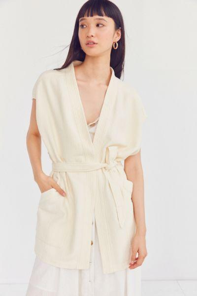 Ecote Eloisa Belted Vest
