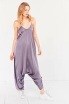 Urban Outfitters Silence + Noise Oversized Satin Jumpsuit