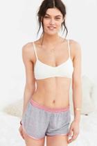 Urban Outfitters Out From Under Basic V-neck Bralette,cream,s