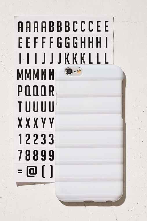Urban Outfitters Diy Letterboard Iphone 6/6s Case,white,one Size