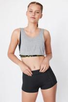 Without Walls Perforated Side Shorty Short