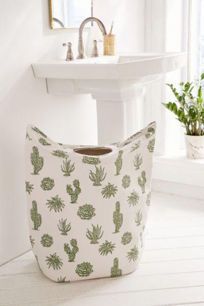 Urban Outfitters Cactus Standing Laundry Bag Hamper