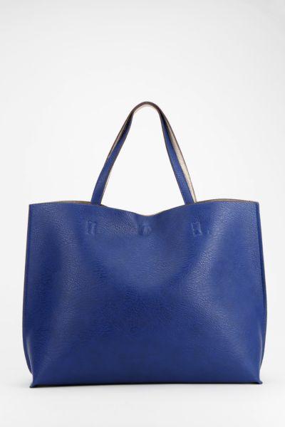 Urban Outfitters Reversible Vegan Leather Tote Bag