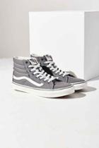 Urban Outfitters Vans Grey Sk8-hi Slim Sneaker,grey,w 7/m 5.5