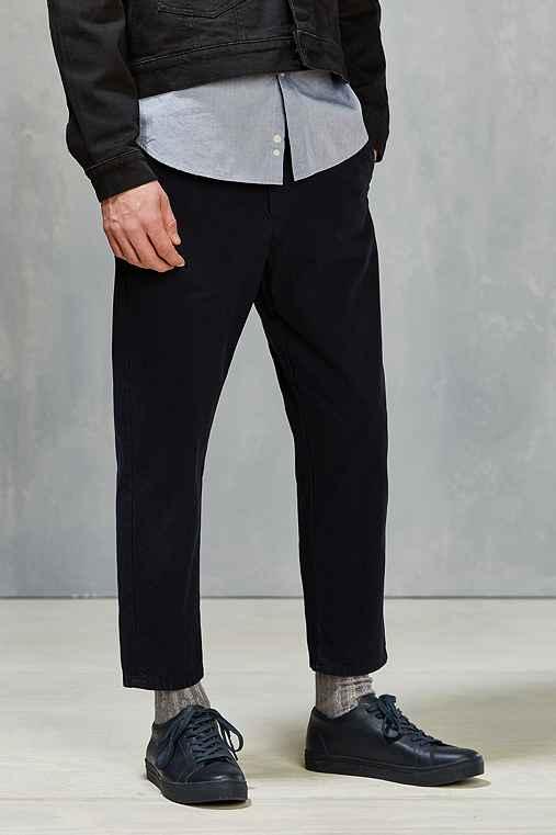 Urban Outfitters Unif Achilles Cropped Pant,navy,34