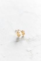Urban Outfitters Seoul Little 24k Gold-plated Dollar Post Earring