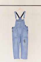 Urban Outfitters Vintage Washed Blue Workwear Overall,assorted,one Size