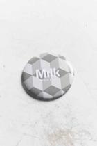 Urban Outfitters Milk Makeup Large Button Mirror,grey Cube,one Size