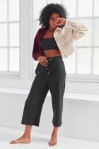Out From Under Caitlin Cropped Wide-leg Sweatpant