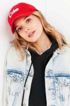 Urban Outfitters Coca-cola Baseball Hat,red,one Size