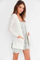 Urban Outfitters Bdg Carter Cardigan,ivory,l