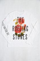 Urban Outfitters The Rolling Stones Floral Long-sleeve Tee