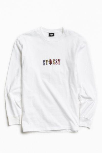 Stussy Embroidered Mask Long Sleeve Tee