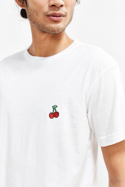 Urban Outfitters Embroidered Cherry Tee