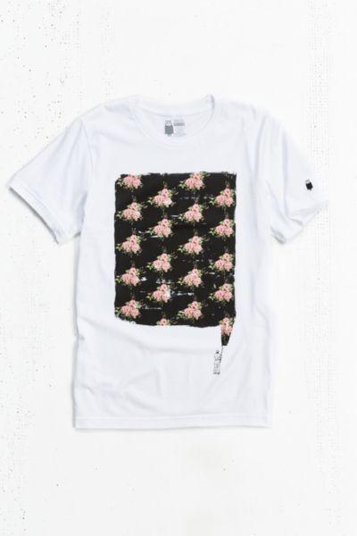 Urban Outfitters Floral Repainting Tee
