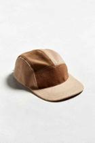Urban Outfitters Uo Fleece 5-panel Hat,brown,one Size
