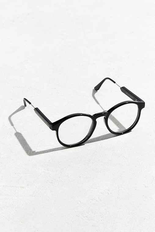 Urban Outfitters Heavy Round Readers,black,one Size